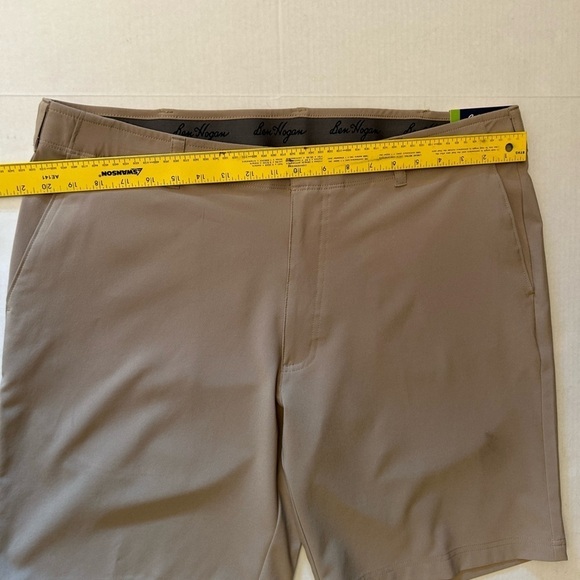 Ben Hogan Golf Performance 50 UPF sun protection tan shorts NWT Sz-40 Z14 - Picture 10 of 12
